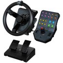 Logitech G Farm Simulator Heavy Equipment Bundle Simulation Wheel, Pedal & Panel