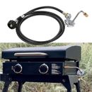 6FT Brass Propane Hose Conversion Kit 25-250PSI QCC1 Type for Gas Grill Heater