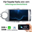 Radio de coche GPS WIFI para Toyota Yaris 2011-2018 CarPlay Bluetooth DAB RDS NAVEGACIÓN
