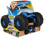 Monster Jam, Official Megalodon STORM All-Terrain Remote Control Monster Truck, 1:15 Scale