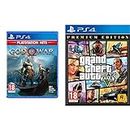 Sony PS4 God of War (Playstation 4)+Grand Theft Auto V - Premium Edition (PS4)