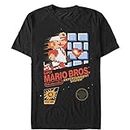 Fifth Sun Men's Nintendo NES Super Mario Bros T-Shirt - Black - 3X Large