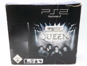 Consola Sony PlayStation 2 Slimline Singstar Queen negra PS2 en embalaje original - BUENA