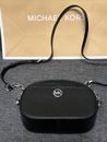 Michael Kors Small Black Leather Cross Body Handbag New Tags Authentic Rrp £448