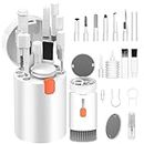 VICHYIE 20 in 1 Multifunctional Cleaner Kit for Electronic Devices, Keyboard Cleaning Brush, Headphones Cleaner Kit for AirPods, Multi-Tool for Cleaning Laptop, Keyboard, Earbuds, Camera, Cellphones