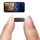 Smallest Spy Hidden Camera,1080P Wireless WiFi Camera,Portable Wireless Remote Camera,Nanny Cam,Baby Monitor with Night Vision,Motion Detection,Cloud Storage,Remote Viewing for iOS Android Phone APP