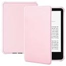 Amazon Kindle Paperwhite - Custodia in tessuto per Kindle Paperwhite (11° generazione 2022) e Kindle Paperwhite Signature Edition (Pink)