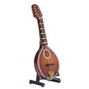 Mini Instrument, Elegant and Refined Mini-Instrument Collection for The Space-Saving 8-String Mandolin Sturdy and Versatile with Decorative Legs