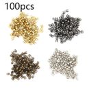 100pcs DIY Toys Round Bead Doll Clothes Doll Accessories Claw Hammer Buckle