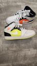 Nike YOUTH SIZE 6 Air Jordan 1 Mid GS Notebook Sneakers Shoes 