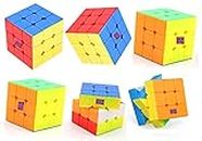 La-La Toys 6 pcs Cube Puzzle - Stickerless and Smooth Fine Quality Birthday Return Gifts for Kids - (Cube Puzzle)