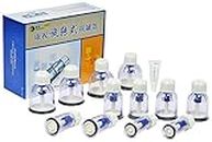 Ella Health & Beauty Kangzhu Chinese Rotary Cupping Therapy Set - 12 Cup