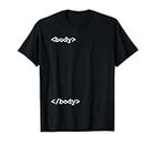 HTML-Körper-Tag T-Shirt