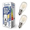 2 Pack of 15W E14 Fridge Light Bulb 230V Pygmy SES Incandescent Bulbs - 2700K Warm White | Suitable for Fridges & Freezers - Small Edison Screw Base