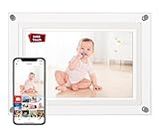 FRAMEO WiFi Digital Photo Frame, [Au Version] Acrylic 10.1 Inch 32GB Electronic Digital Picture Frame, IPS LCD Touch Screen, Auto-Rotate, Share Photo or Video Instantly via Frameo App from Anywhere