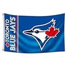 ENMOON Blue Jays Flag for Fans Toronto (3x5ft, Vivid Color, 150D Poly) HD Printing Quality Brass Grommets Banner for Man Cave Shop 1