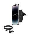 Belkin BoostCharge Wireless Charger, Magnetic Car Charger, Phone Mount Holder Co