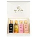 Ethnic Choice Luxury Woman Eau De Parfum Gift Set 4x20 ML for Women with CEO, Honey Oud, Glam,Rose Perfume|Floral,Fruity Long Lasting EDP Fragrance Scent