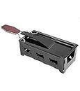 Premsons® Portable Non-Stick Grill Raclette Cheese Melter Pan with Spatula Foldable Wooden Handle