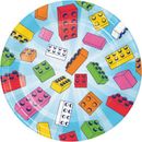Creative Converting Block Bash Toy Blocks Dessert Plates, 24 ct | Wayfair DTC372559PLT