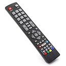 121AV - Replacement Remote Control for Blaupunkt Smart TV with Netflix, Youtube and 3D Buttons