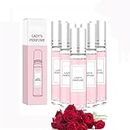 ENTENTE Enhanced Scents Perfume, The Original Scent Body Fragrance, Easy Roll-On Scents Perfume, Long Lasting Roll-On Perfume for Women, The Original Scent Perfume For Women (5pcs)