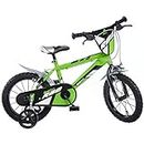 Dino Bikes Kinderfahrrad Bicicleta, Niños, Verde, 16 Pulgada