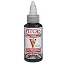 VITCAS 30 ml Heat Resistant Black Rope Sealant - Easy Application - Securing Thermal Rope - Ceramic Fiber Seal - Easily sets - Up to 1000 degree Celsius