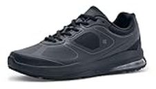 Shoes for Crews Men's Evolution II Slip Resistant Food Service Work Sneaker, Black, 15 Medium US