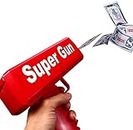 meesa Super Money Gun Cash Cannon For Wedding, Parties And Fun Includes 50 Fake Dollars