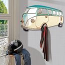 Wall Art, VW Style Camper Van in metallo. Portacappotti Decorazione da parete ornamento 89928