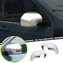 FOR FORD Maverick 2022-2024 ABS Chrome Side Rearview Mirror Cover Cap Trim Decor