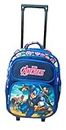 ONOTIC School Trolley Bag for Boys Kids with Wheel Cover School Bag for Boys with Trolley 3 Big Zip 2 Small Zip Spacious (18 inch) (9-12 Years)