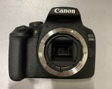 Canon EOS 2000D 24.1MP Digital SLR DSLR Camera Black Body Only For Parts