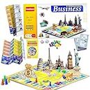 FunBlast Business Board Game with Plastic Money Coins for Kids and Adults, Business Toys and Games for 6+ Years Old Kids, Boys Girls (Multicolor)
