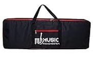 Music Manchester Keyboard and Piano Case/Cover For Yamaha PSR S970 61 Keys Keyboard Heavy Padded Light Weight Gig Bag with Front Pocket (Red)
