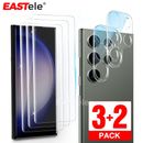 3X For Samsung Galaxy S24 S23 S22 Plus Ultra 5G S21 Hydrogel Screen Protector