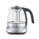 Sage Appliances Smart Tea Infuser Compact Clear Wasserkocher, gebürsteter Edelstahl, STM500CLR
