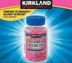 Kirkland Signature Allergy Relief Medicine Diphenhydramine HCI 25mg 600 Minitabs