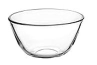 SignoraWare Borosilicate Glass Mixing Bowl and Serving Bowl | Micro Wave Oven Safe (500ml | Set Of 1 Piece | Transparent Clear)