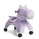 Radio Flyer Holly The Rolling Hippo, Purple Ride On Toy for Toddlers 1-3 Years Old