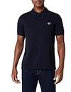 POLO UOMO FRED PERRY NAVY BLUE-608