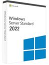 Windows Server 2022 edición estándar con 50 CAL. Licencia minorista, inglés.