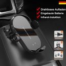 Supporto auto Wireless Car Charger 15W For iPhone 12 13 14 caricabatterie ventilazione