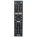 SRIVI | Compatible for Sony Bravia LCD LED UHD OLED QLED 4K Ultra HD TV Remote Control with YouTube and Netflix Hotkeys. Universal Replacement for Original Sony Smart Android tv Remote Control