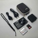 Sony Cyber-Shot DSC-W830 20.1MP 8x Digital Camera Black + Case + 16GB SD Card 