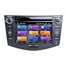 pour Toyota RAV4 2006-2012 Android 10.0 Double Din 7 "Lecteur DVD de Voiture Multimédia Navigation GPS Auto Radio Stéréo Car Auto Play/TPMS/OBD / 4G WiFi/Dab / SWC1
