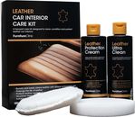 Leather Car Interior Care Kit - Cleaner & Conditioner, for Seats, 250ml