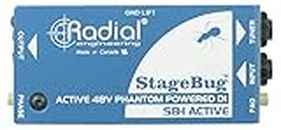 Radial SB-1 StageBug Active Acoustic DI Direct Box - Acoustic or Electric Guitar