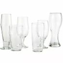 Pier 1 Imports Glassware Craft Beer Set Glasses 6pc Assorted Beer Glasses